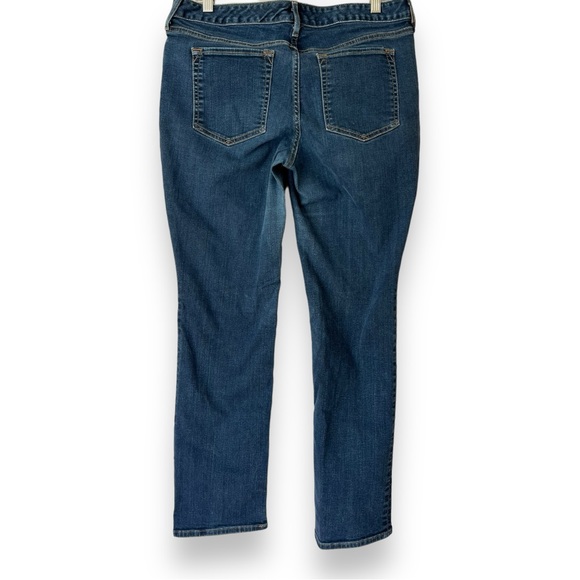 Eddie Bauer Curvy Straight Leg Specially Dyed Jeans Sz 12 - Picture 2 of 11